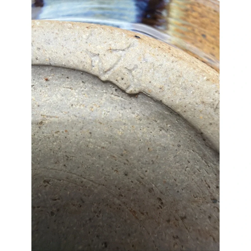 2 Pottery Bowls 9.25